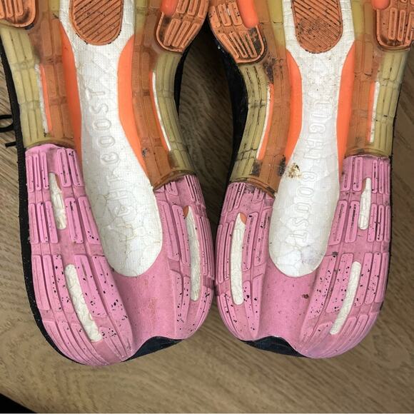 adidas Women’s UltraBoost Light ‘Black Beam Pink’ Running Shoe Athletic Size 7.5 - Picture 11 of 13